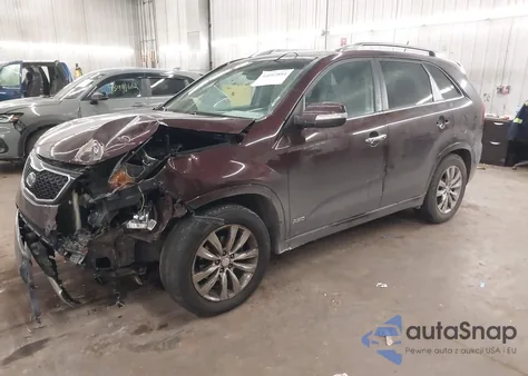 2012 Kia Sorento Sx V6 из США, поврежденный, VIN 5XYKWDA20CG306323